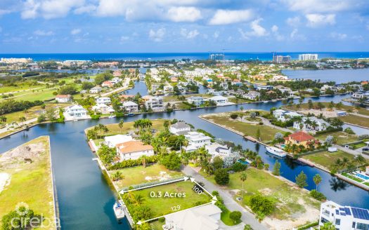 BACCARAT QUAY 0.30 ACRES, CRYSTAL HARBOUR CANAL FRONT