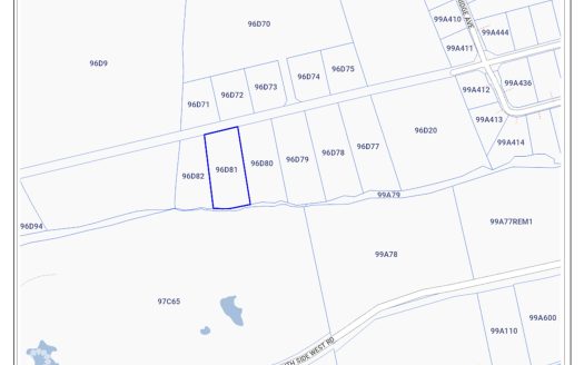 BRAC BLUFF EDGE  LAND  .70 ACRE