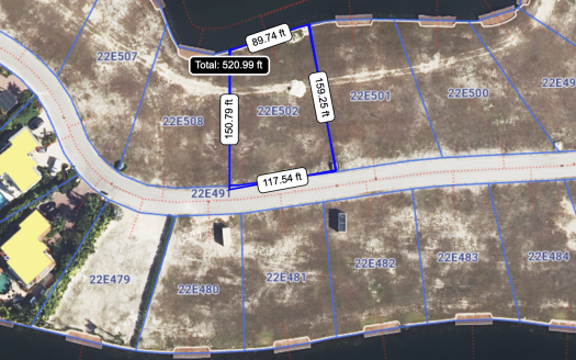 HARBOUR REACH – NORTH FACING LOT .3563 ACRES