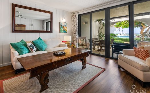 VILLAS PAPPAGALLO #33- GROUND FLOOR OCEAN VIEW