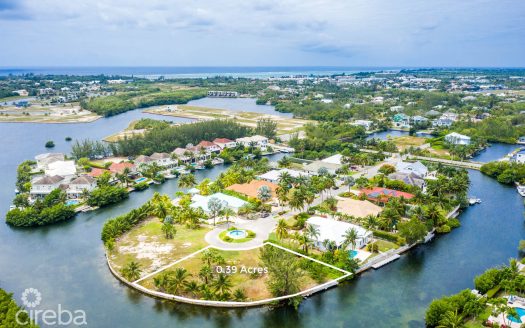 THE ISLAND 0.39 ACRES, CANAL FRONT