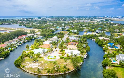 THE ISLAND 0.78 ACRES, CANAL FRONT