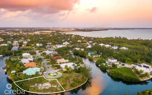 THE ISLAND 0.39 ACRES, CANAL FRONT