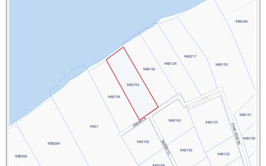 WATERFRONT LOT ON DREAM LANE – CAYMAN BRAC W APPROVED HOUSE PLANS