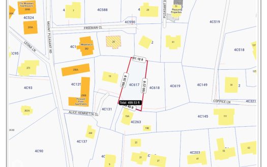 MT PLEASANT  DUPLEX LOT REDUCED AGAIN!