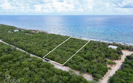 CAYMAN BRAC 1.05 ACRE PARCEL SOUTH SIDE EAST WITH OCEAN VIEW