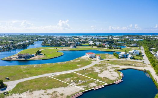 HARBOUR REACH 0.38 ACRE, NORTH SOUND FACING