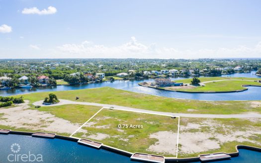 HARBOUR REACH 0.75 ACRE, CANAL FRONT LAND