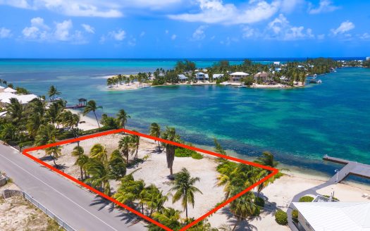 BIO BAY DOUBLE LOT – 200 FT OF BEACHFRONT PRIVACY ON FINGER CAY RD, CAYMAN KAI