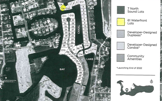 AUBURN BAY, LARGE CANAL FRONT LOT C9