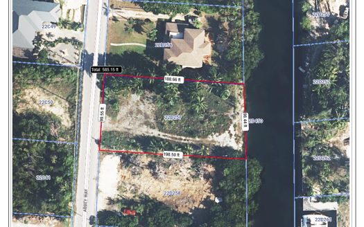 RED BAY ABBEY WAY CANAL FRONT HOUSE LOT