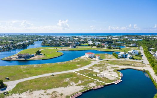 HARBOUR REACH 0.37 ACRES, NORTH SOUND FRONT LAND