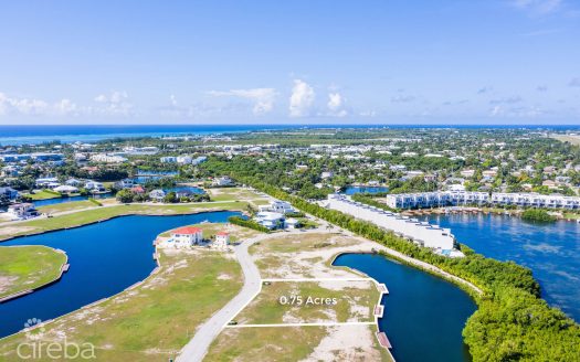 HARBOUR REACH 0.75 ACRE, CANAL FRONT LAND