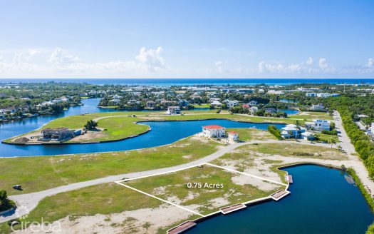 HARBOUR REACH 0.75 ACRE, CANAL FRONT LAND