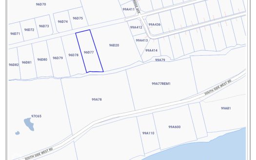 BRAC BLUFF EDGE LAND .85 ACRE