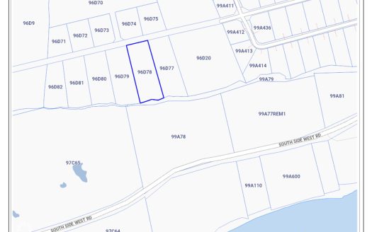 BRAC BLUFF EDGE LAND .85 ACRE