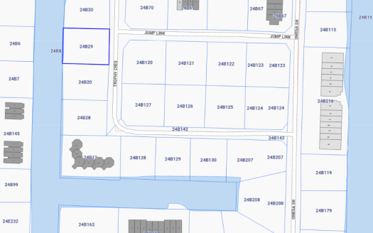 CANAL DUPLEX LOT ( .2984 ACRE)