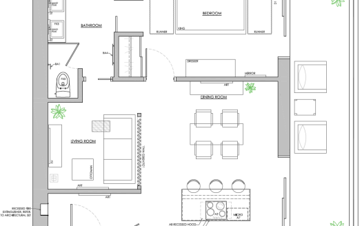 ONE GT PENTHOUSE LARGE ONE BEDROOM PLUS DEN