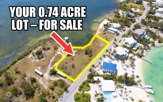 200FT BEACHFRONT OASIS WATER CAY ROAD, LITTLE SOUND | PERFECT FOR BOATING & DOCK