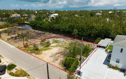 0.2296 ACRE – CANAL LOT – FILLED