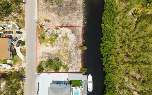 0.2296 ACRE – CANAL LOT – FILLED