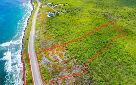 PRIME 5-ACRE ELEVATED DEVELOPMENT SITE WITH OCEAN FRONTAGE – HIGH ROCK, EAST END