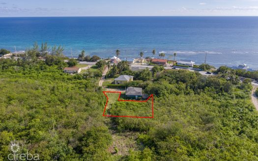 RESIDENTIAL LAND LOT, STEPS FROM THE SEA