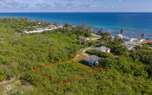 RESIDENTIAL LAND LOT, STEPS FROM THE SEA