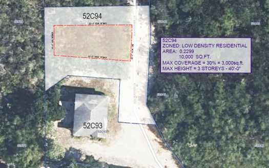 RESIDENTIAL LAND LOT, STEPS FROM THE SEA
