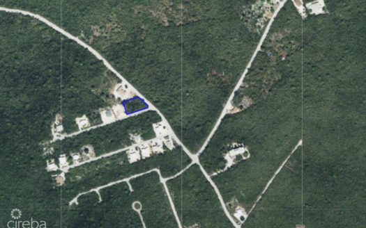 CORNER LOT ON THE BLUFF – CAYMAN BRAC – .36 ACRES