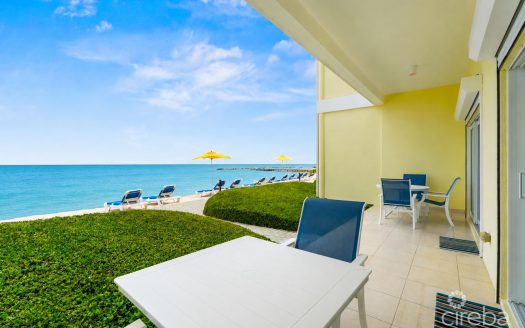 CASTAWAY COVES GROUND FLOOR 2 BED BEACHFRONT RETREAT
