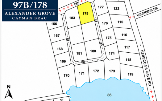 ALEXANDER GROVE SUBDIVISION – CAYMAN BRAC – LOT 2